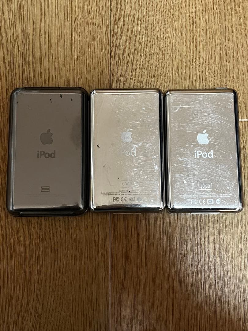 iPod CLASSIC 3台まとめ売り 160GB 60GB 30GB