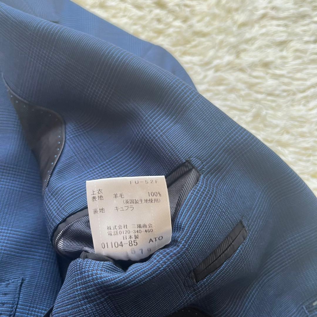 希少 ブラックレーベルクレストブリッジ スリーピース スーツ ネイビー S〜M位