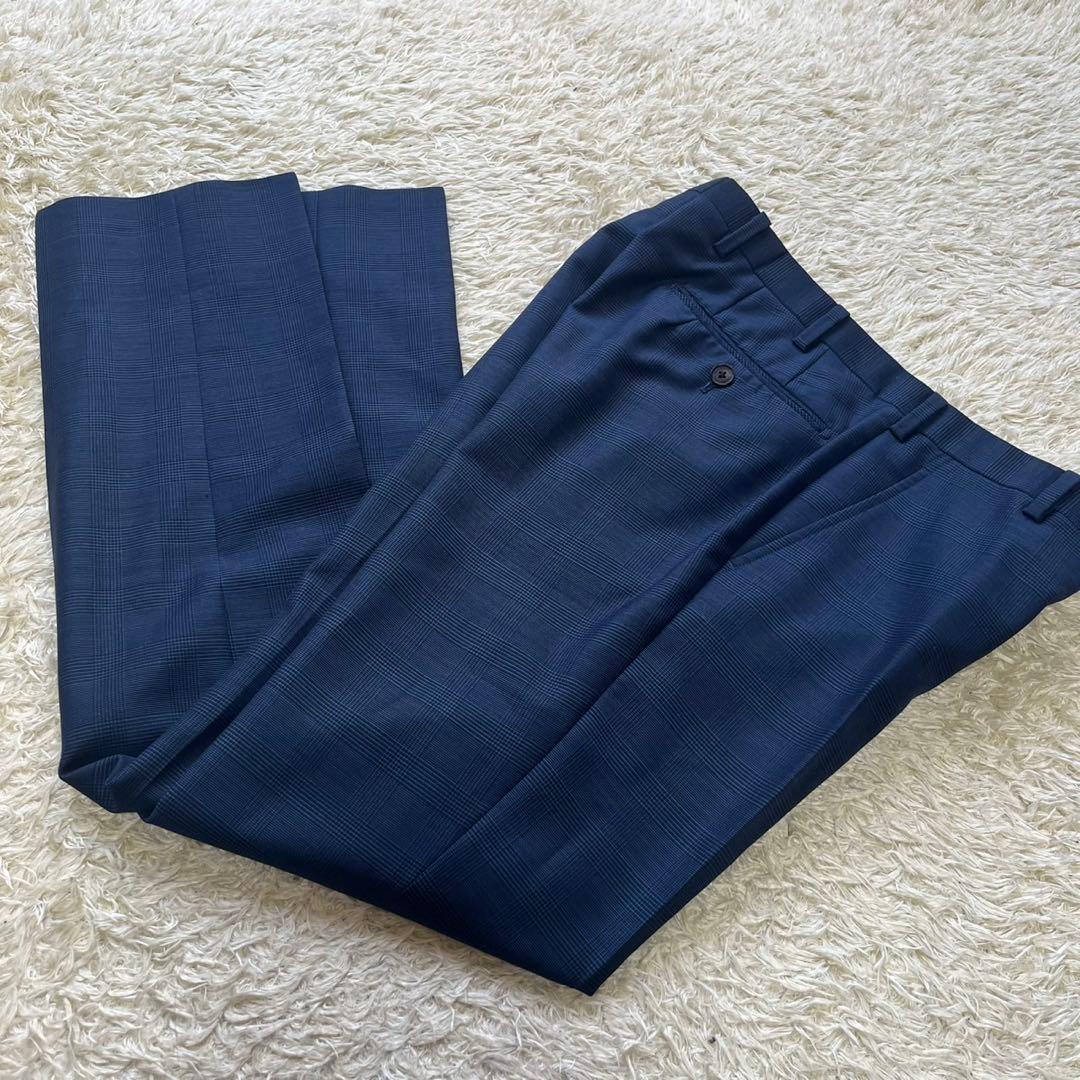 希少 ブラックレーベルクレストブリッジ スリーピース スーツ ネイビー S〜M位