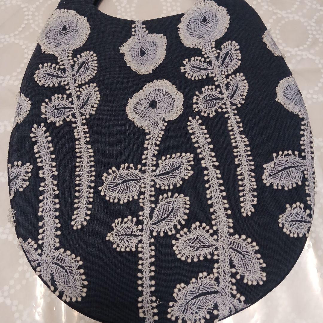 ミナペルホネン　エッグバッグ　バッグ　バック　frost garden