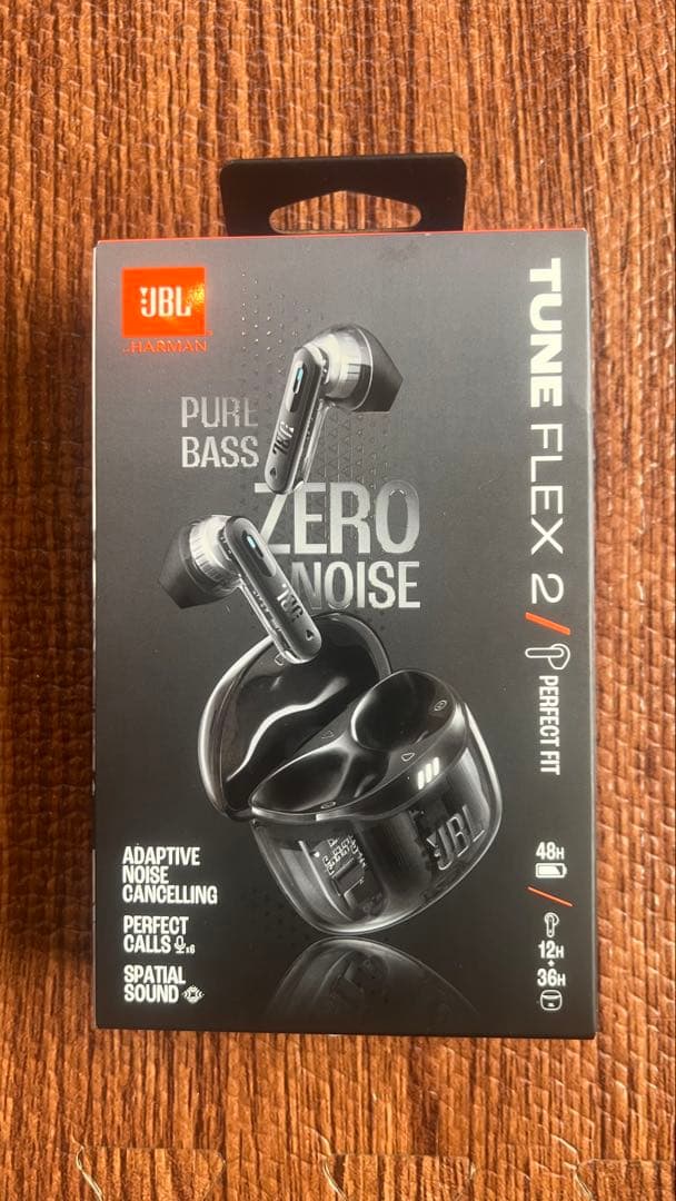 【新品未使用】JBL TUNE FLEX2 イヤホン