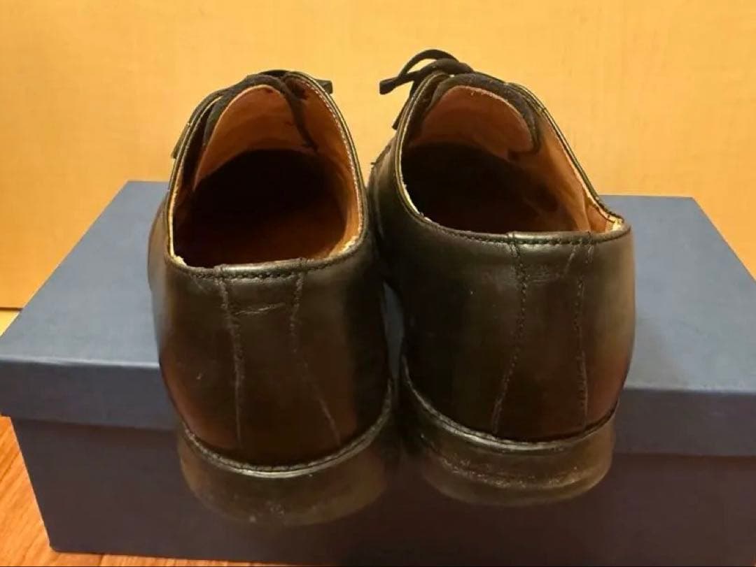 靴 SANDERS MILITARY DERBY SHOE 1128BC UK6.5