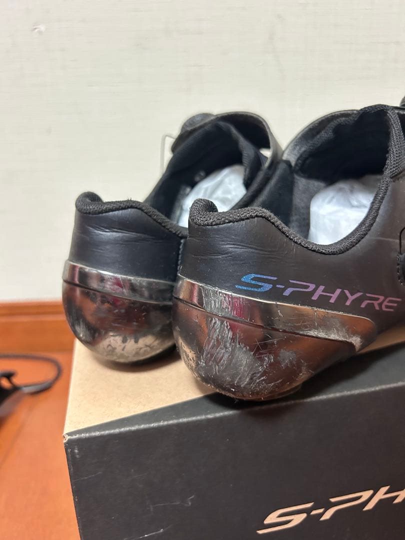 S-PHYRE ブラック シューズ