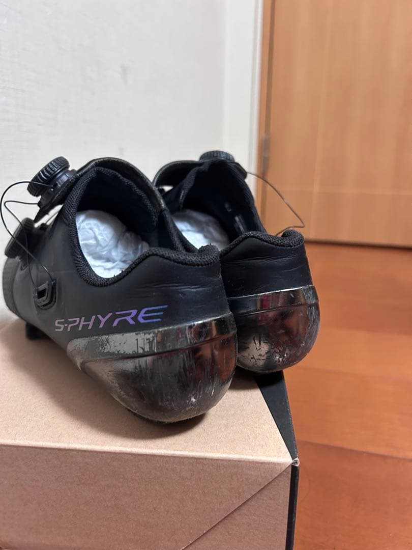 S-PHYRE ブラック シューズ