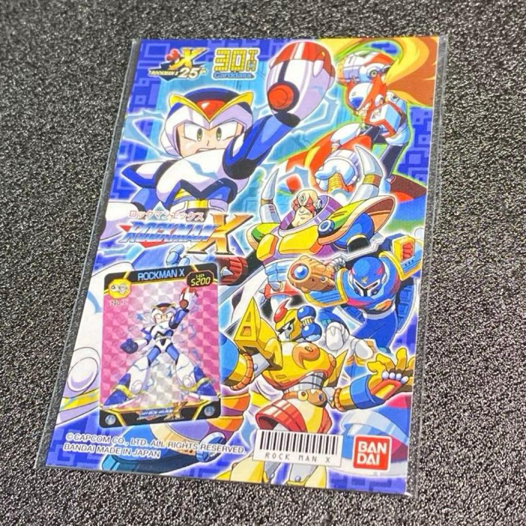 【中身は未開封】 ロックマンX25周年記念 メモリアル カードダス エディション