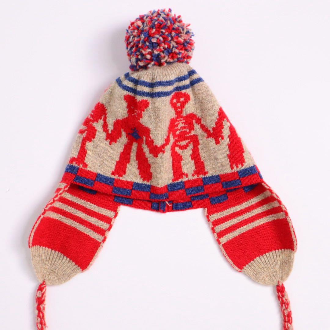 Vivienne Westwood ポンポン 耳当て フライトキャップ ビーニー