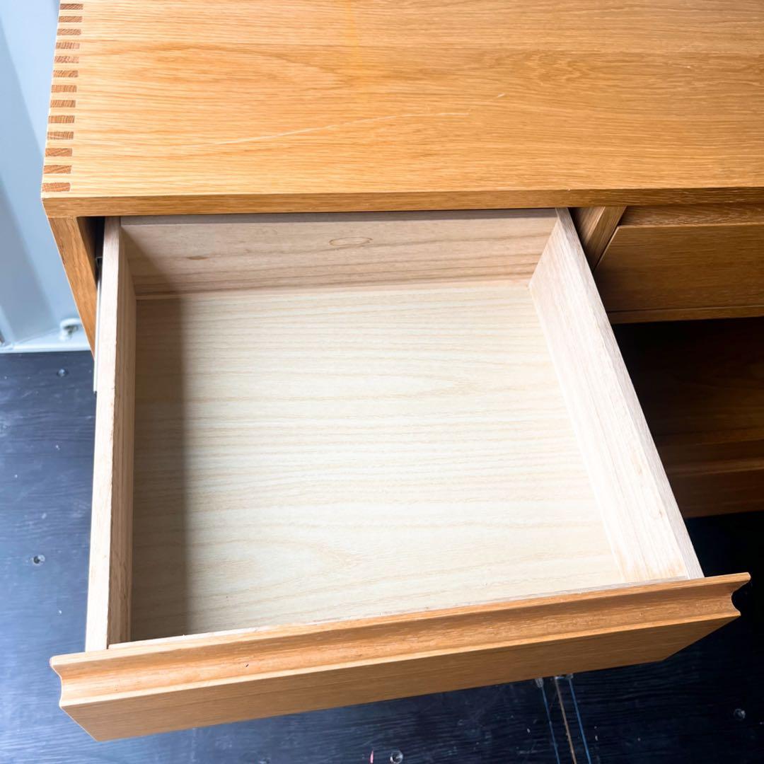 取付無料！ウニコ CRAFF クラフ 廃盤希少品 北欧風天然木キッチンカウンター