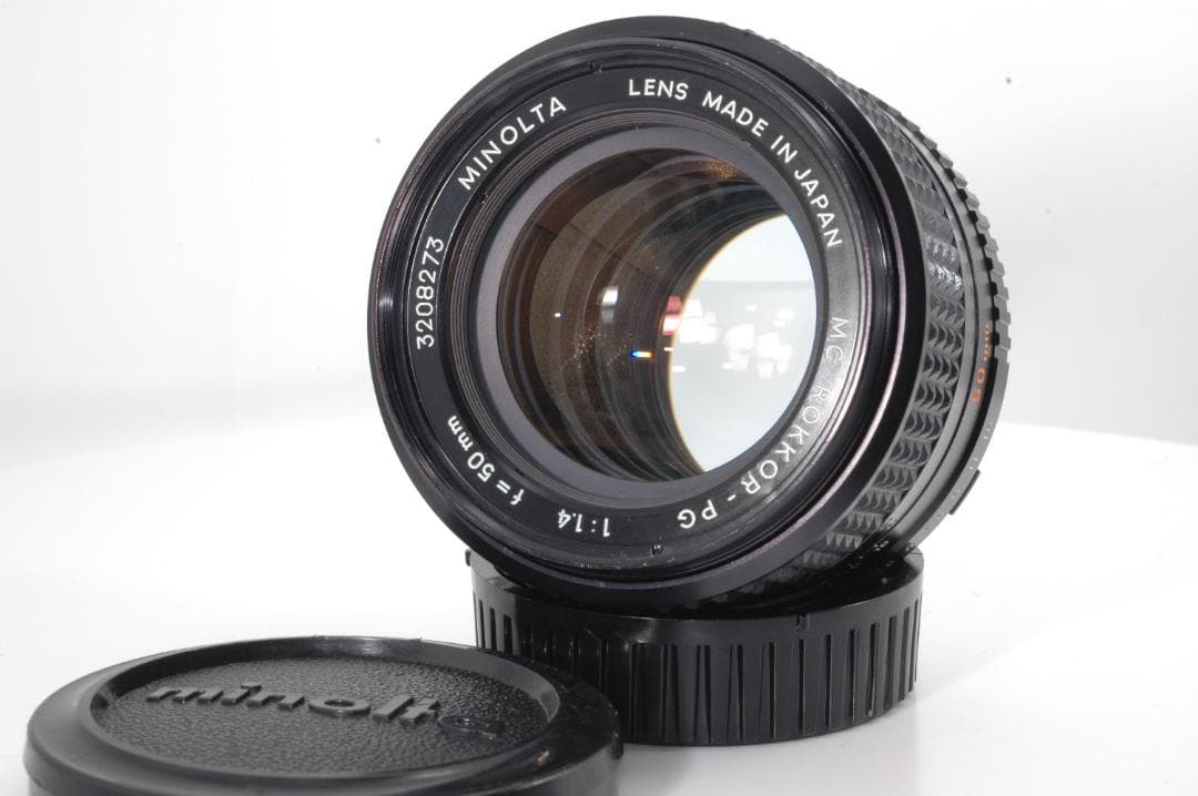 極上品☆初期保証 Minolta MC Rokkor PG 50mm F/1.4