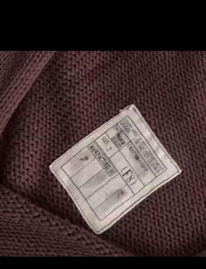 NO/FAITH STUDIOS Vネック ニット