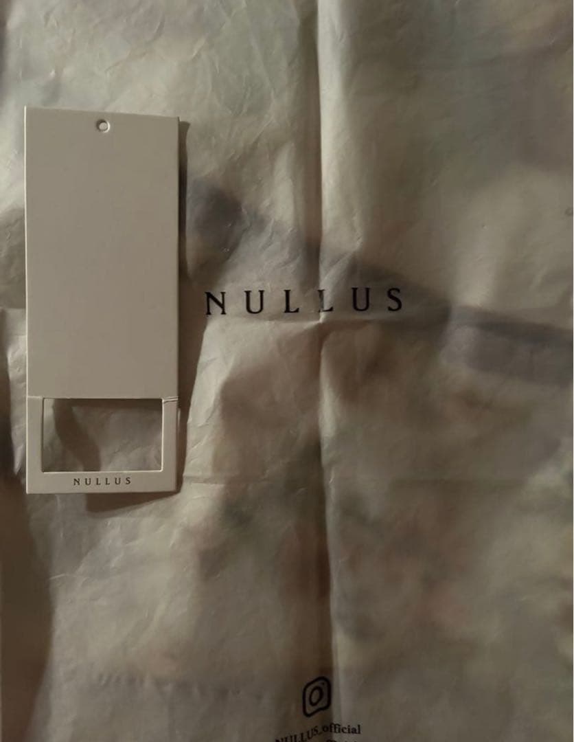 【新品】NULLUS WOOL BLEND TAILORED TROU