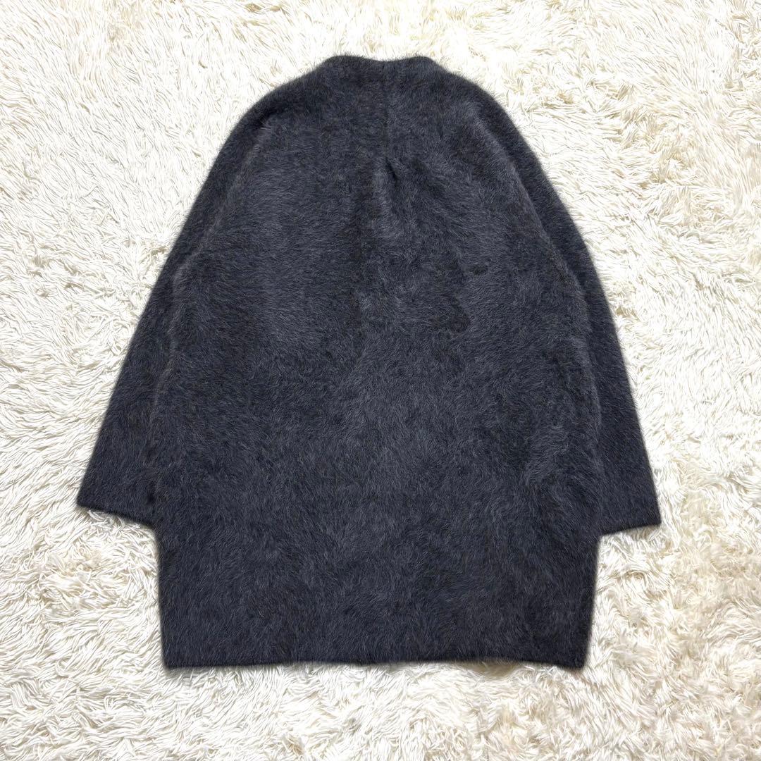 【新品同様】 リリーリン フォックス カシミヤ ニット コート 現行品 25AW