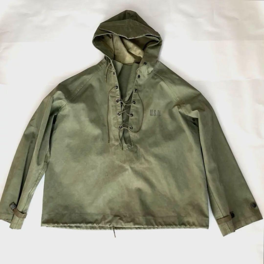 US NAVY N-2 デッキレインパーカー torovintage