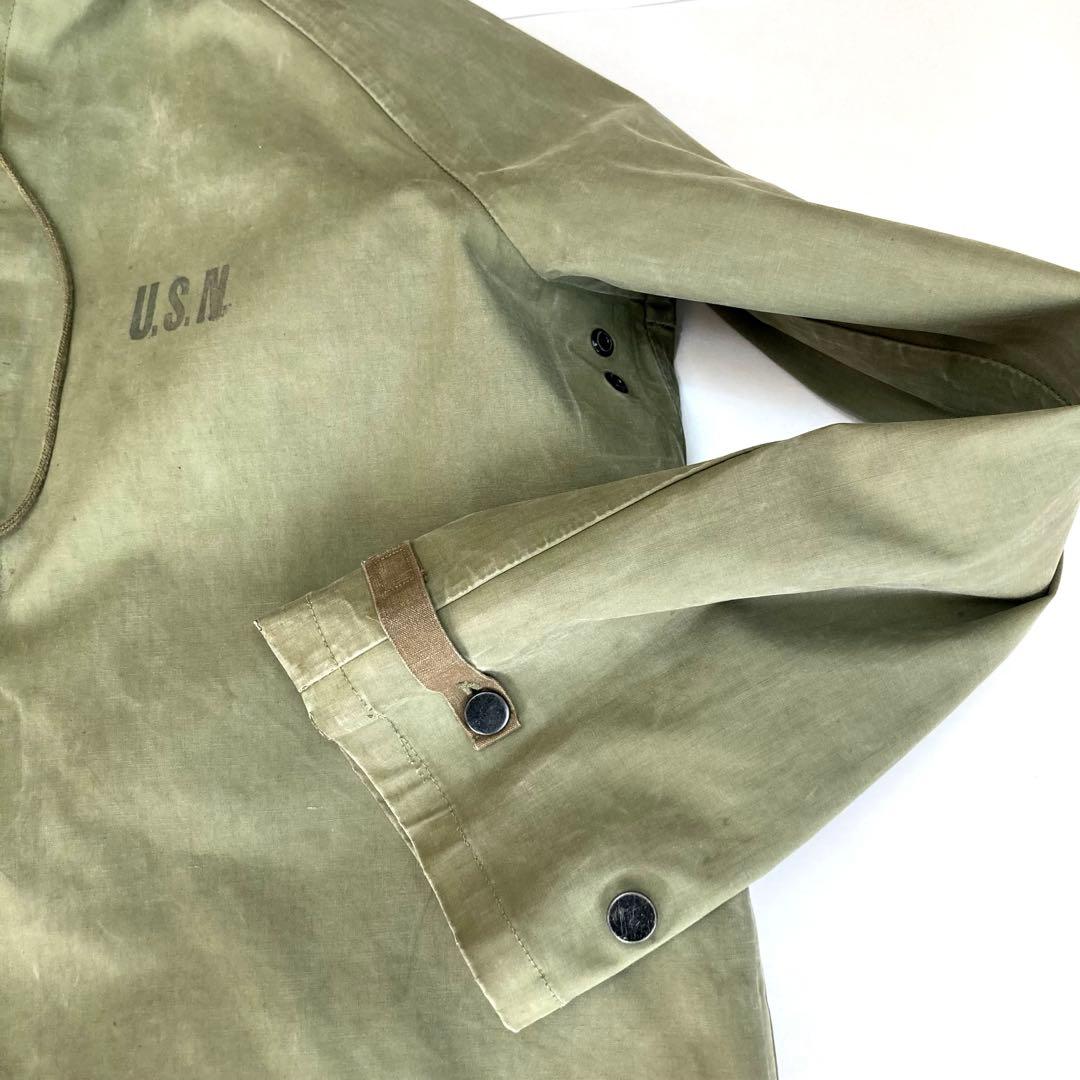 US NAVY N-2 デッキレインパーカー torovintage