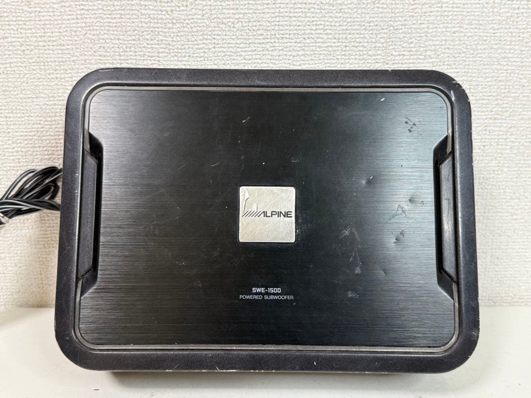 Alpine アルパイン SWE-1500 パワード サブウーファー アンプ