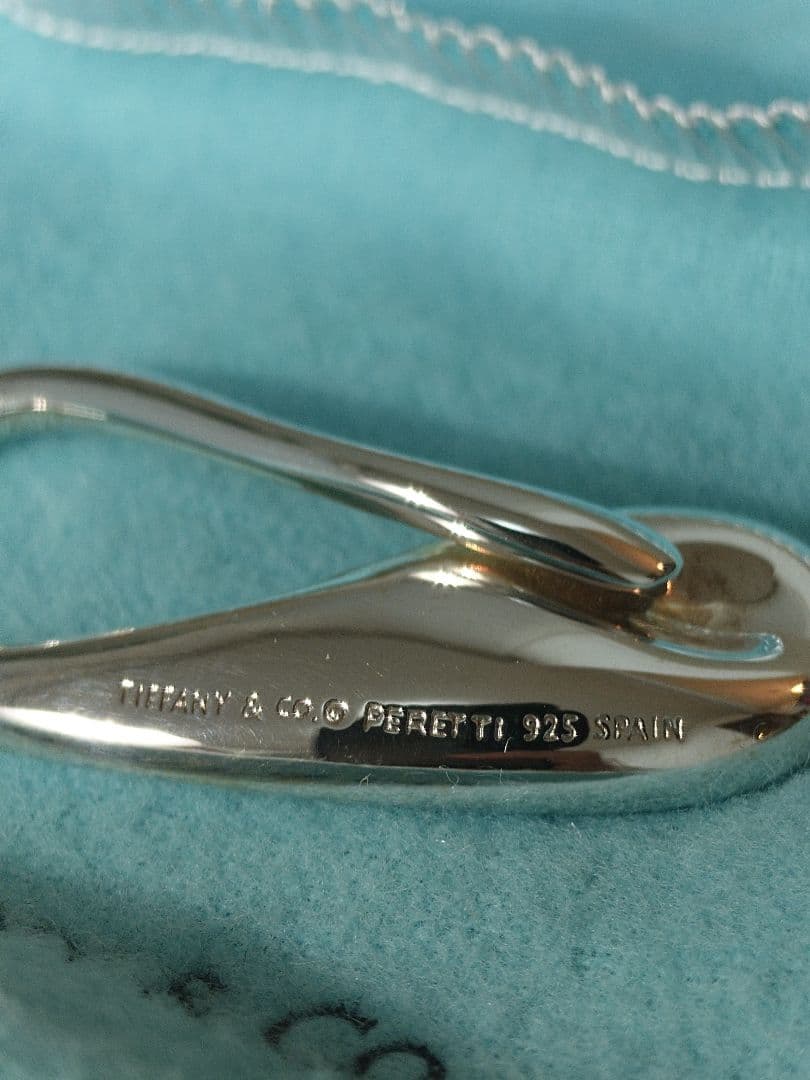 ティファニー エルサ・ペレッティ ティアドロップ キーリング