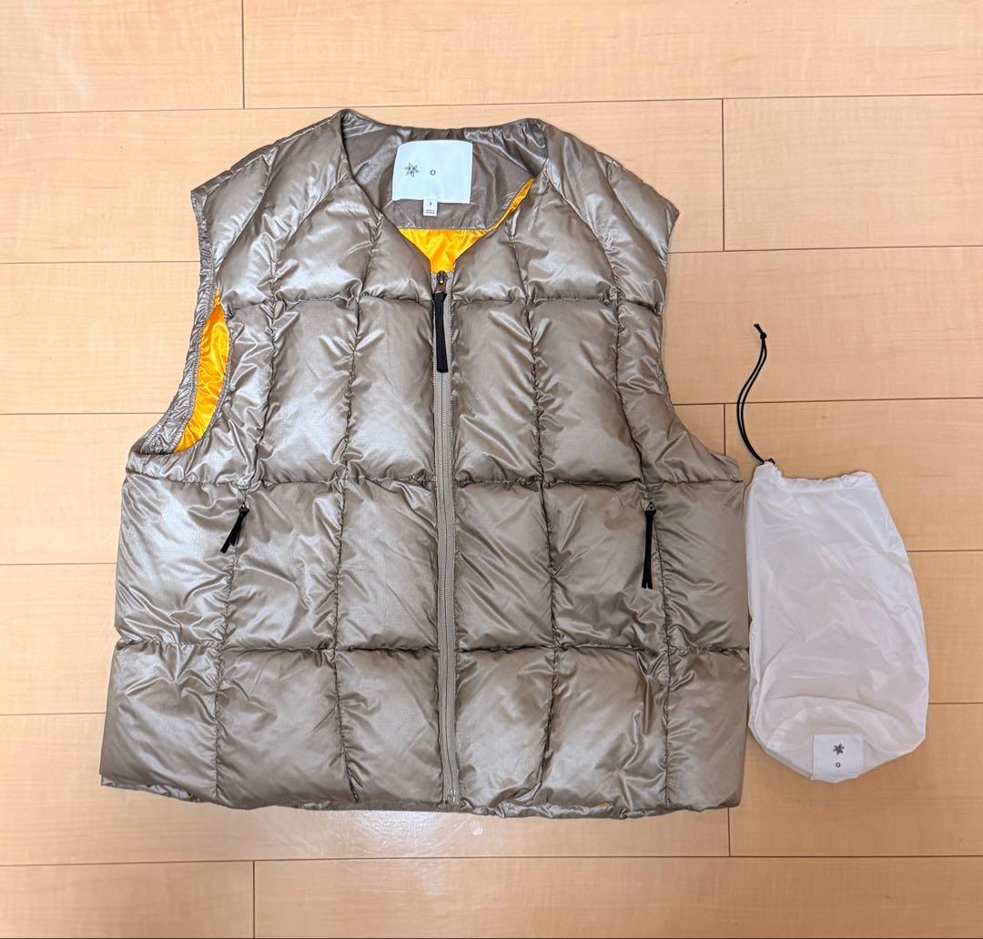 Goldwin 0 25aw スリーディメンショナルダウンライトベスト 3