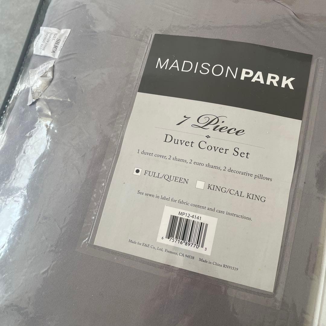 新品同様【定価3万】MADISON PARK 高級 掛け布団カバーセット