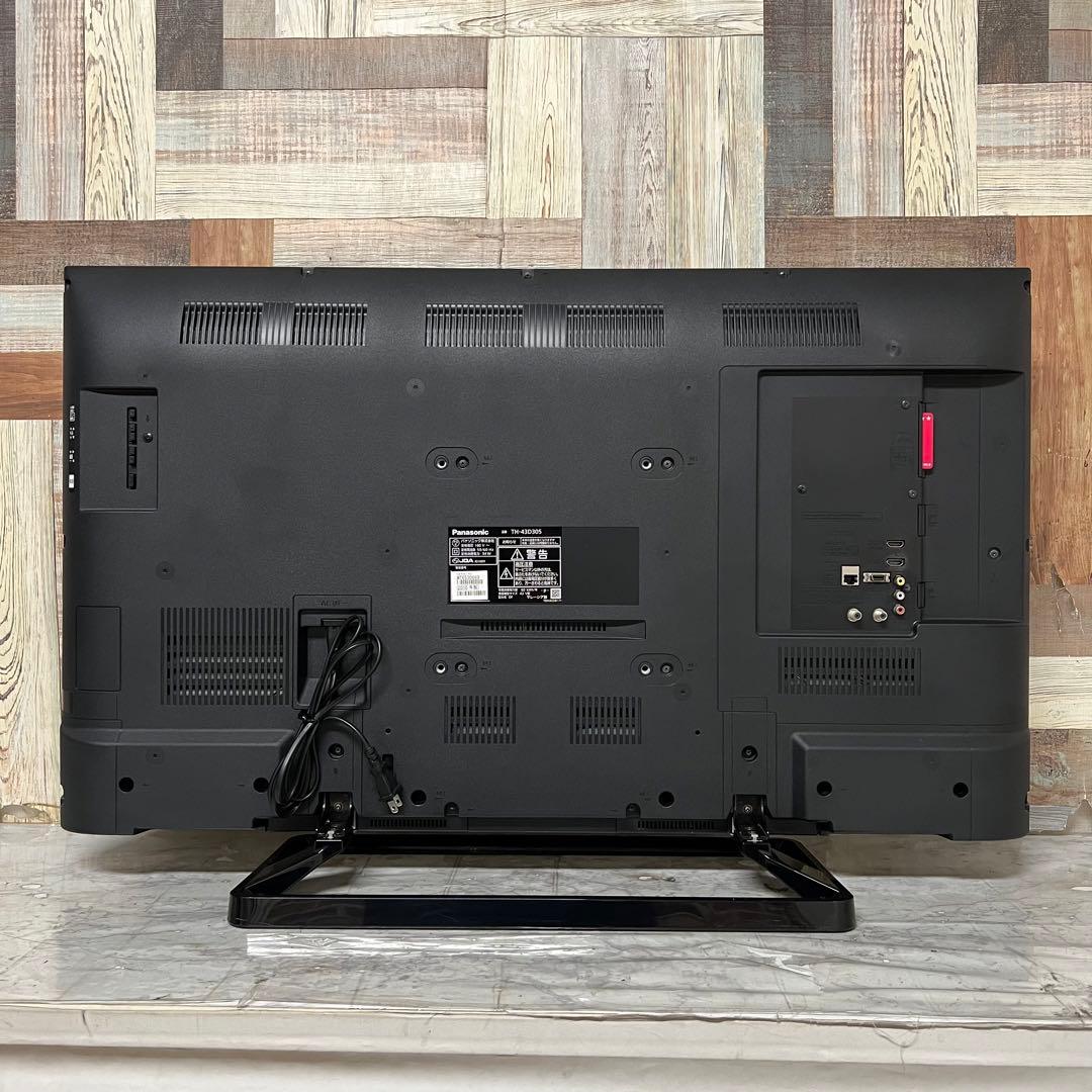 即日受渡❣️全国送料込Panasonic43型液晶テレビ外付けHDD録画対応