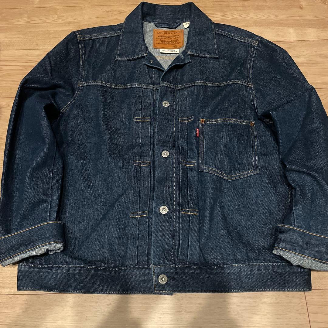 Levi's ダークブルー デニムジャケット　ダウンベスト付き