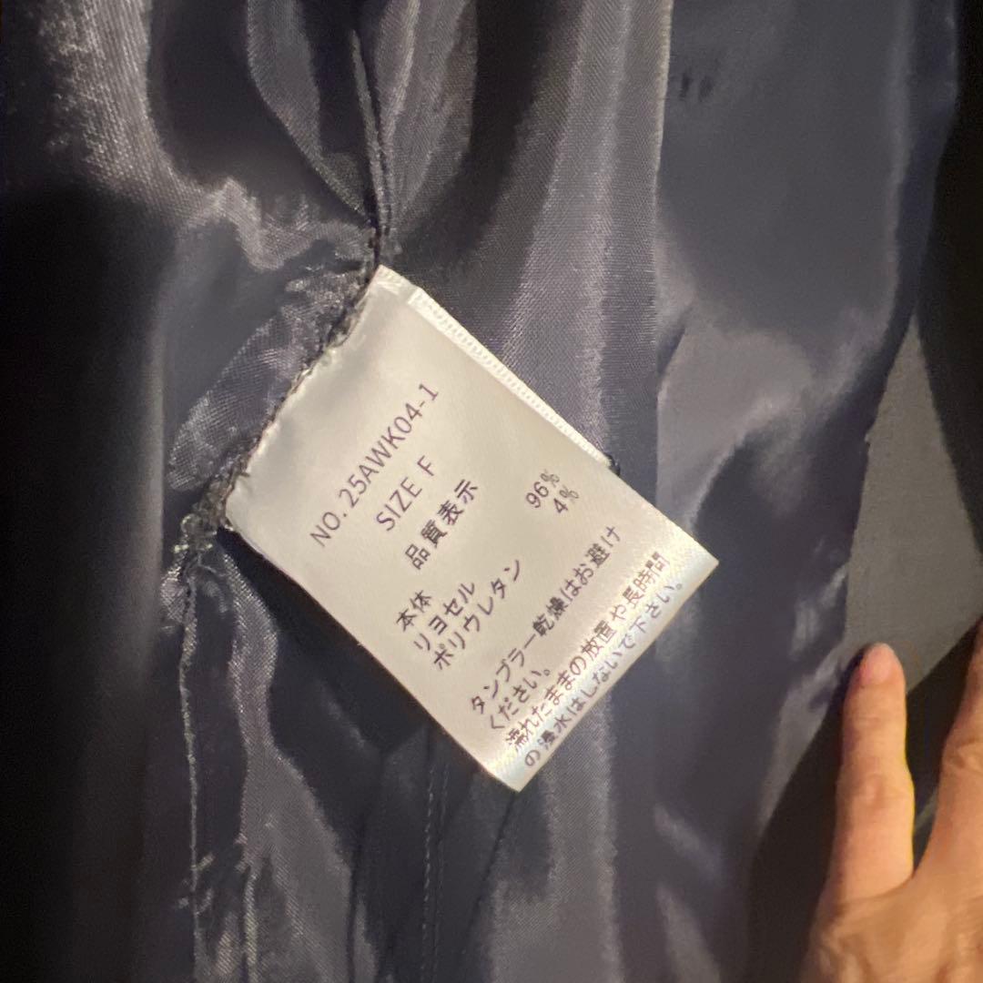 新品未使用…CLORE Drop Puff Jacket グレー オーバーサイズ