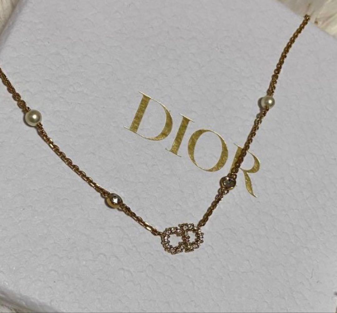 Dior ゴールドメッキ ネックレス
