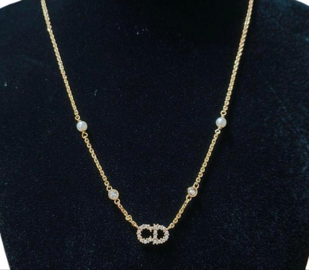 Dior ゴールドメッキ ネックレス
