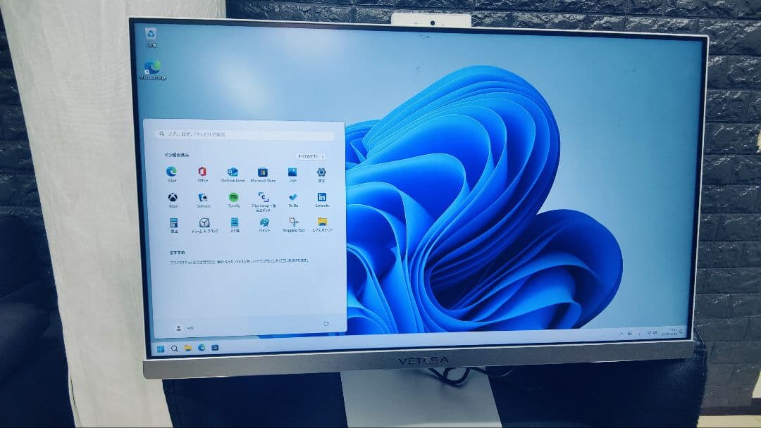 VETESA 一体型 win11デスクトップ✨タッチパネル SSD 512GB