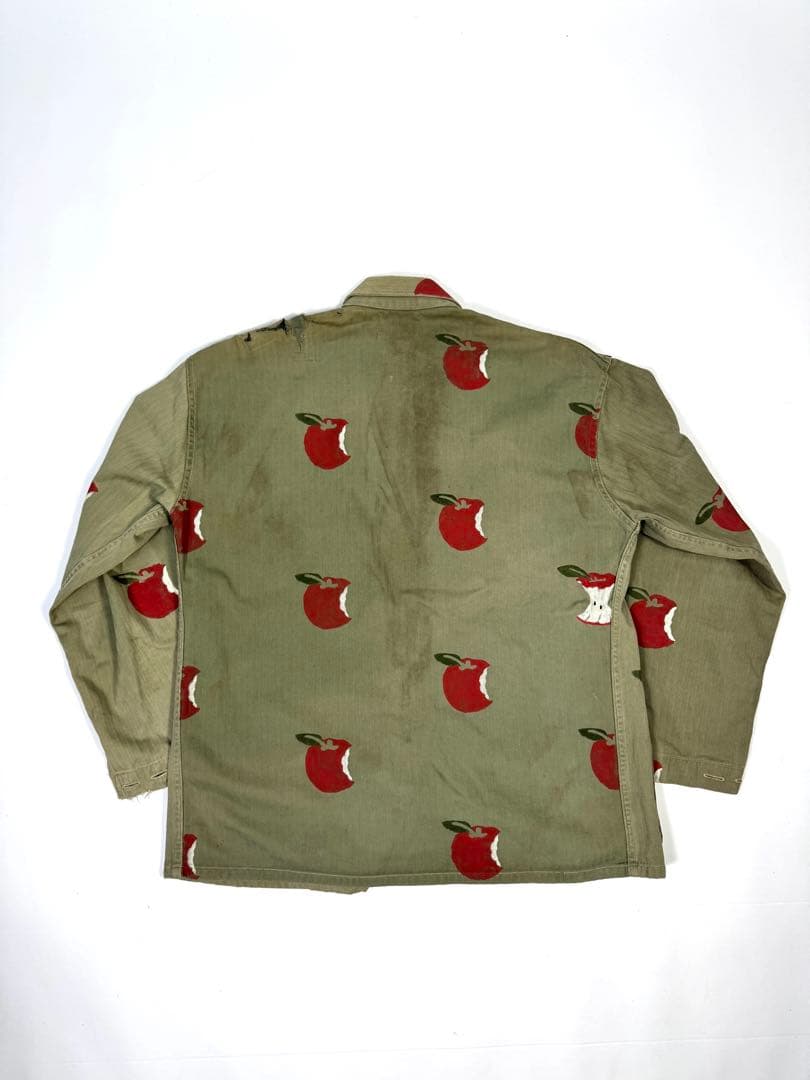 40s P-41 USMC HBT リンゴ アップル ミリタリービンテージ
