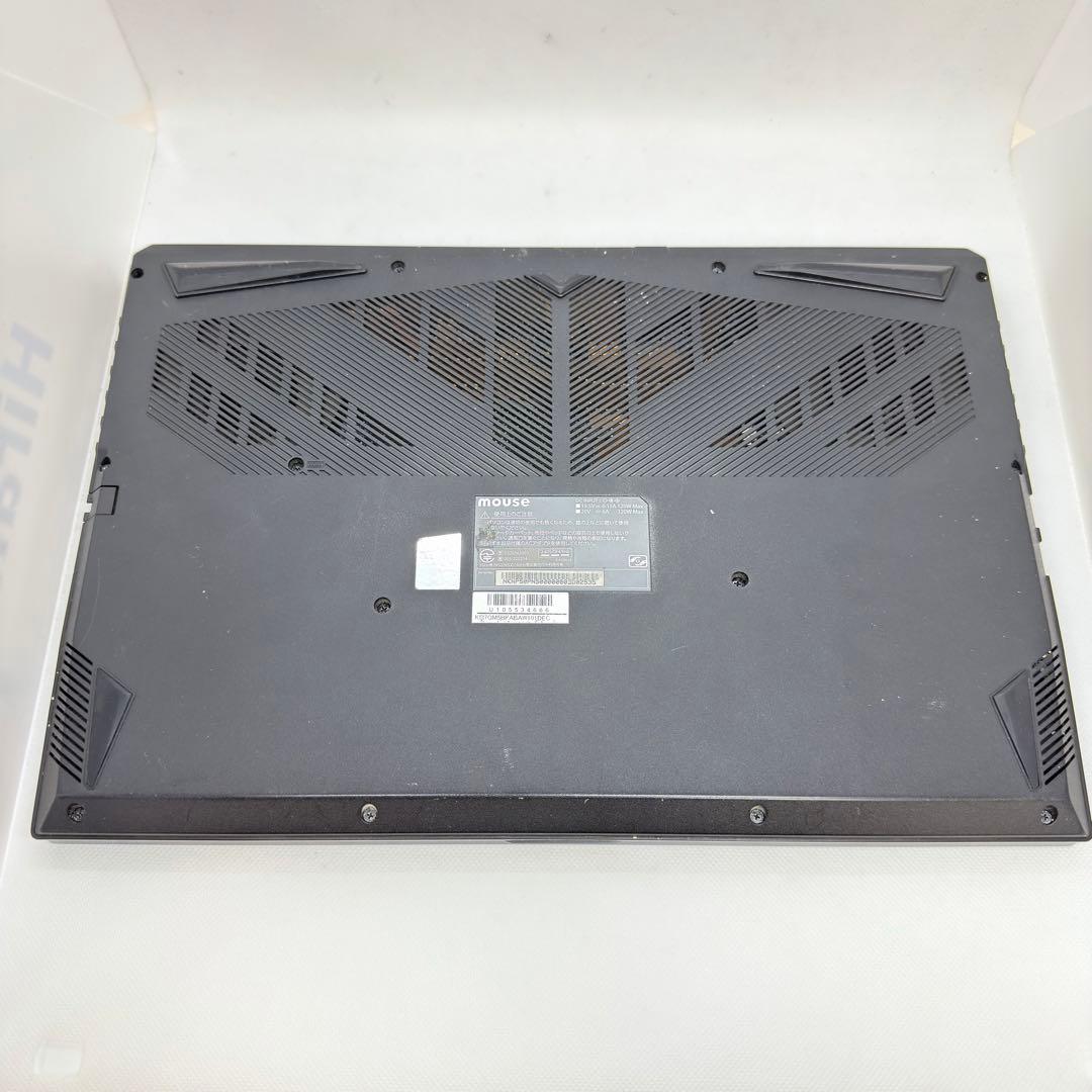 Windowsノート本体 mouse K5-I7GM5BK-A i7-12650H/16GB/512GB