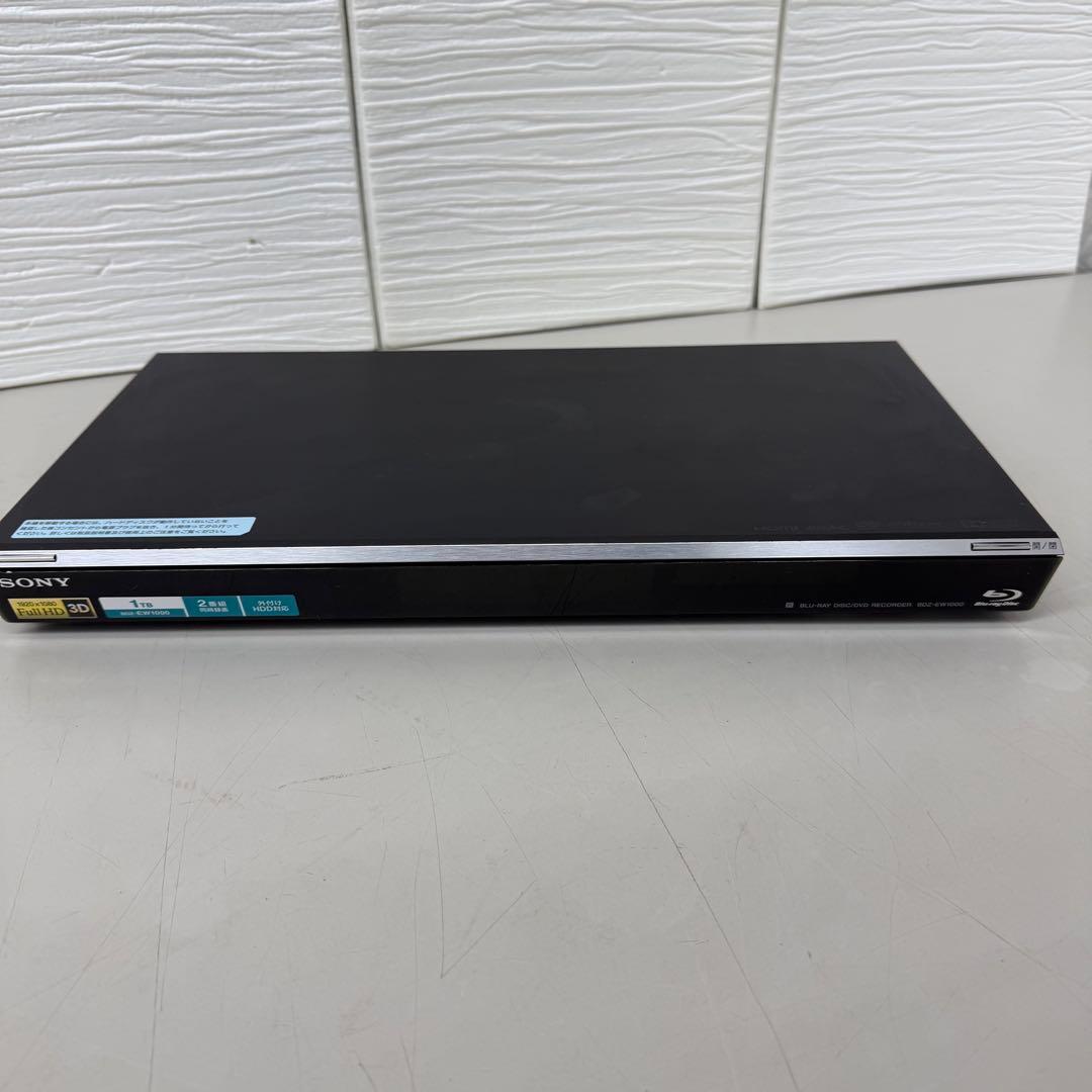 Sony ブルーレイレコーダー HDMI端子付　ソニー BDZ-EW1000