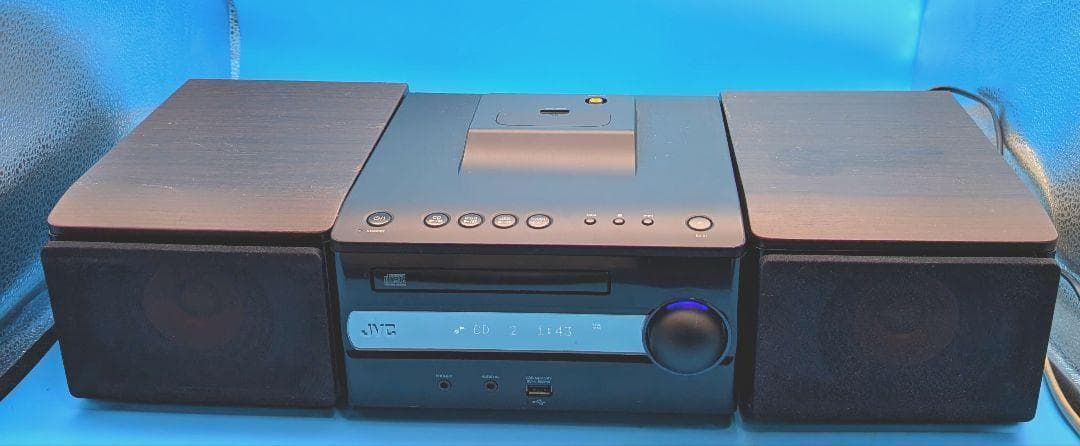 JVC　ビクター　コンポ　ミニコンポ　CD iPod CA- EXS1-B