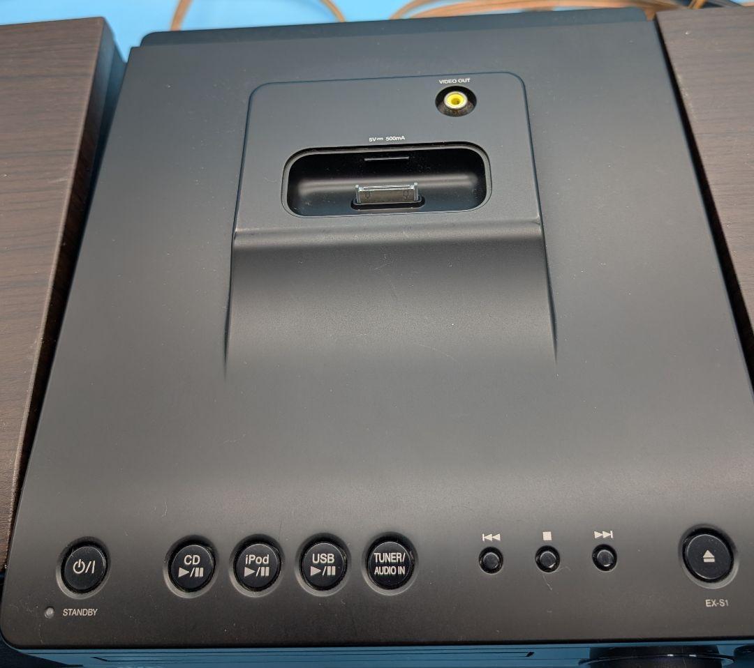 JVC　ビクター　コンポ　ミニコンポ　CD iPod CA- EXS1-B