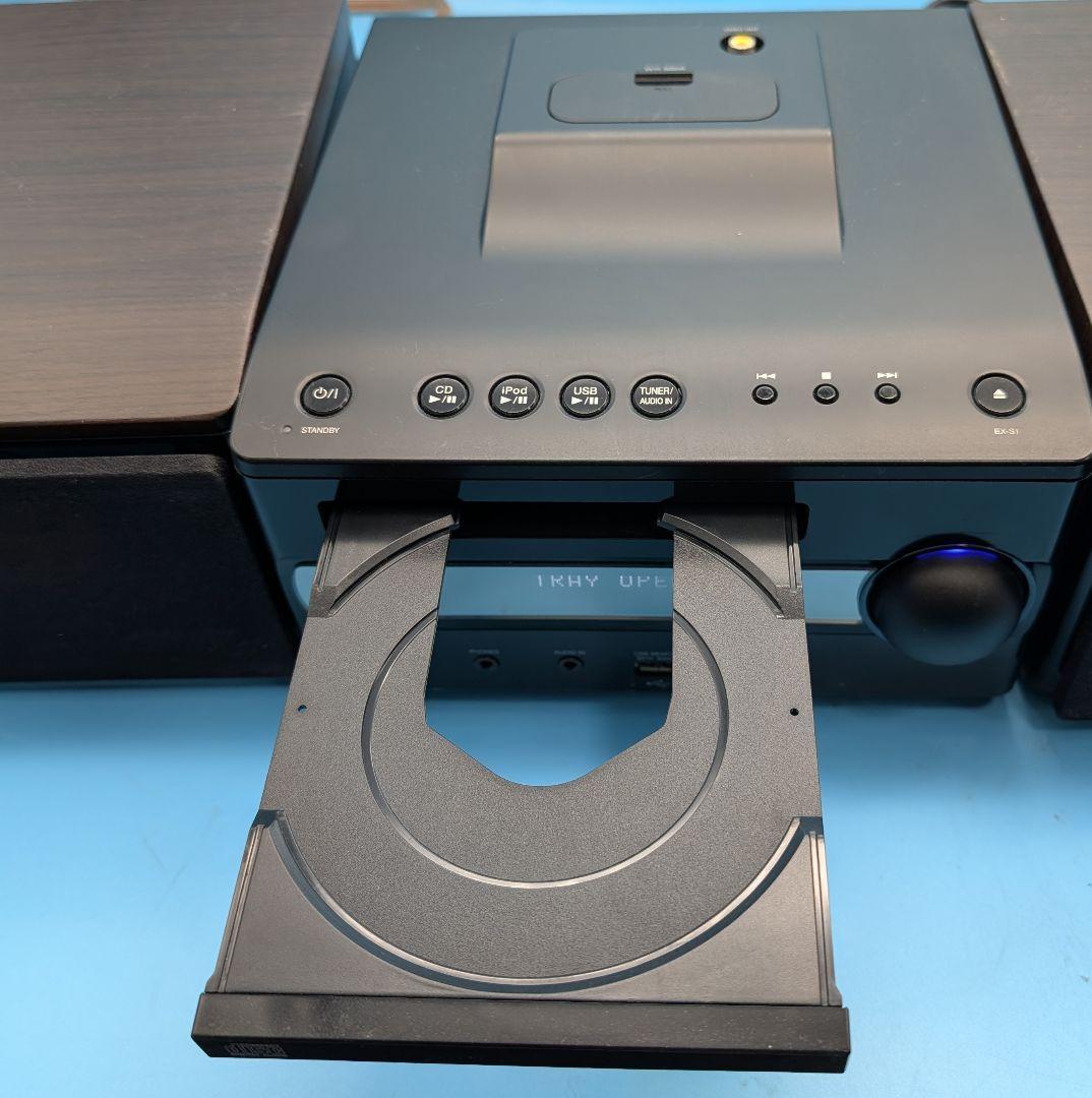 JVC　ビクター　コンポ　ミニコンポ　CD iPod CA- EXS1-B