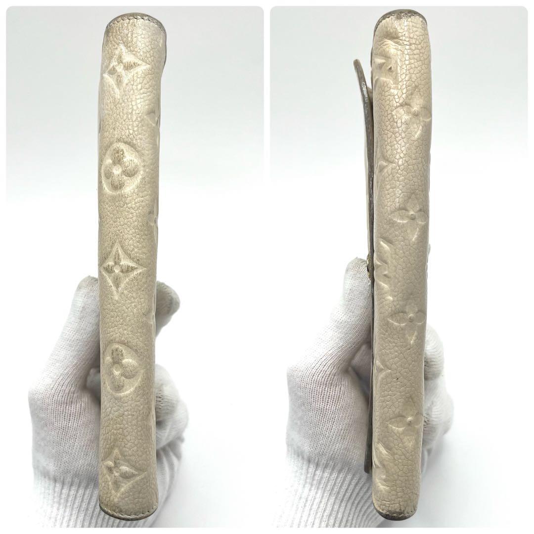 ルイヴィトン アンプラント ポルトフォイユ キュリーズ 長財布