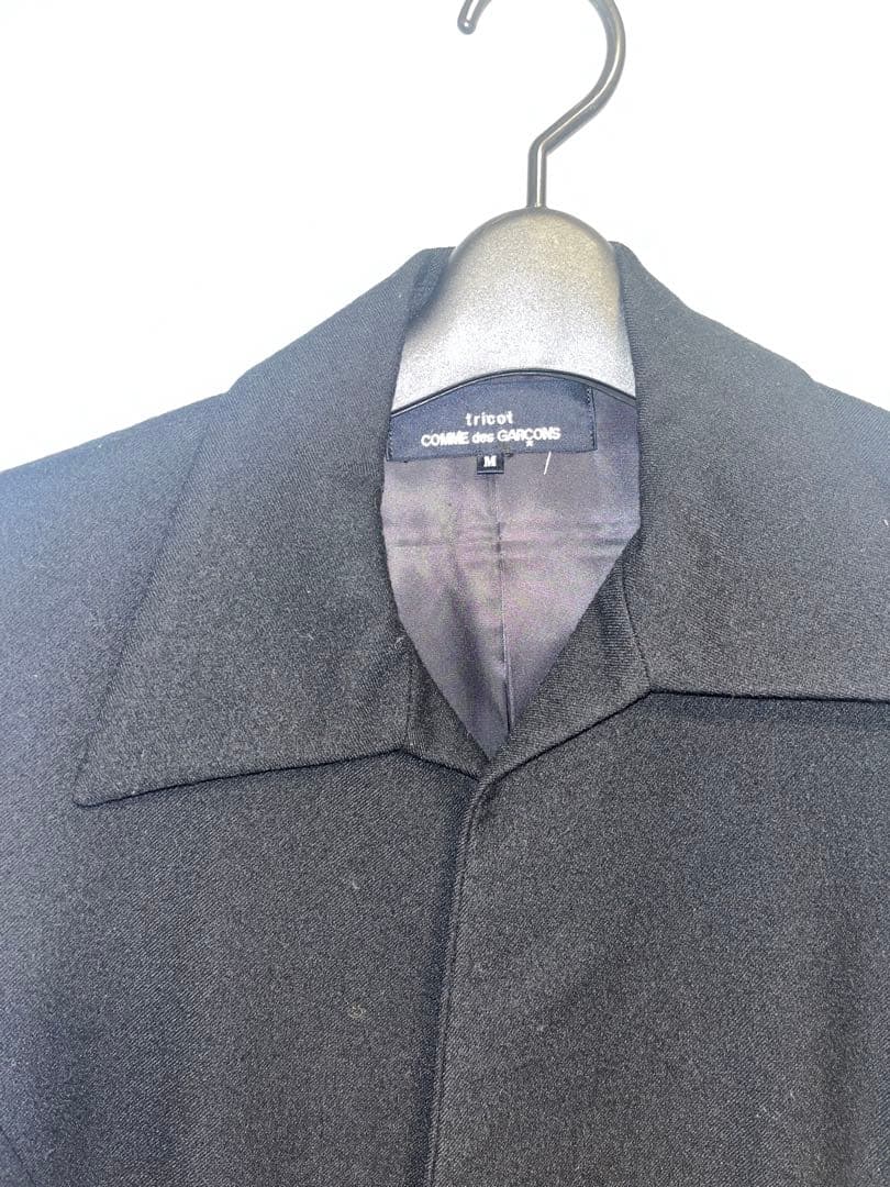 COMME des GARÇONS tricot ブラック ジャケット