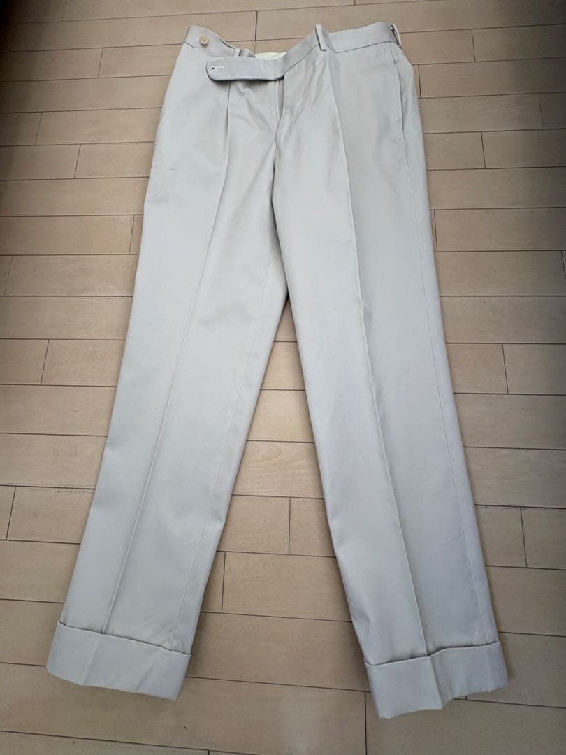 最終値下⭐︎試着のみBeamsF パンツ/オフホワイト46 ringjacket製