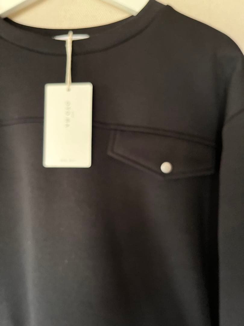 PLUS OTO.HA プラスオトハ異素材ドッキングワンピース 新品