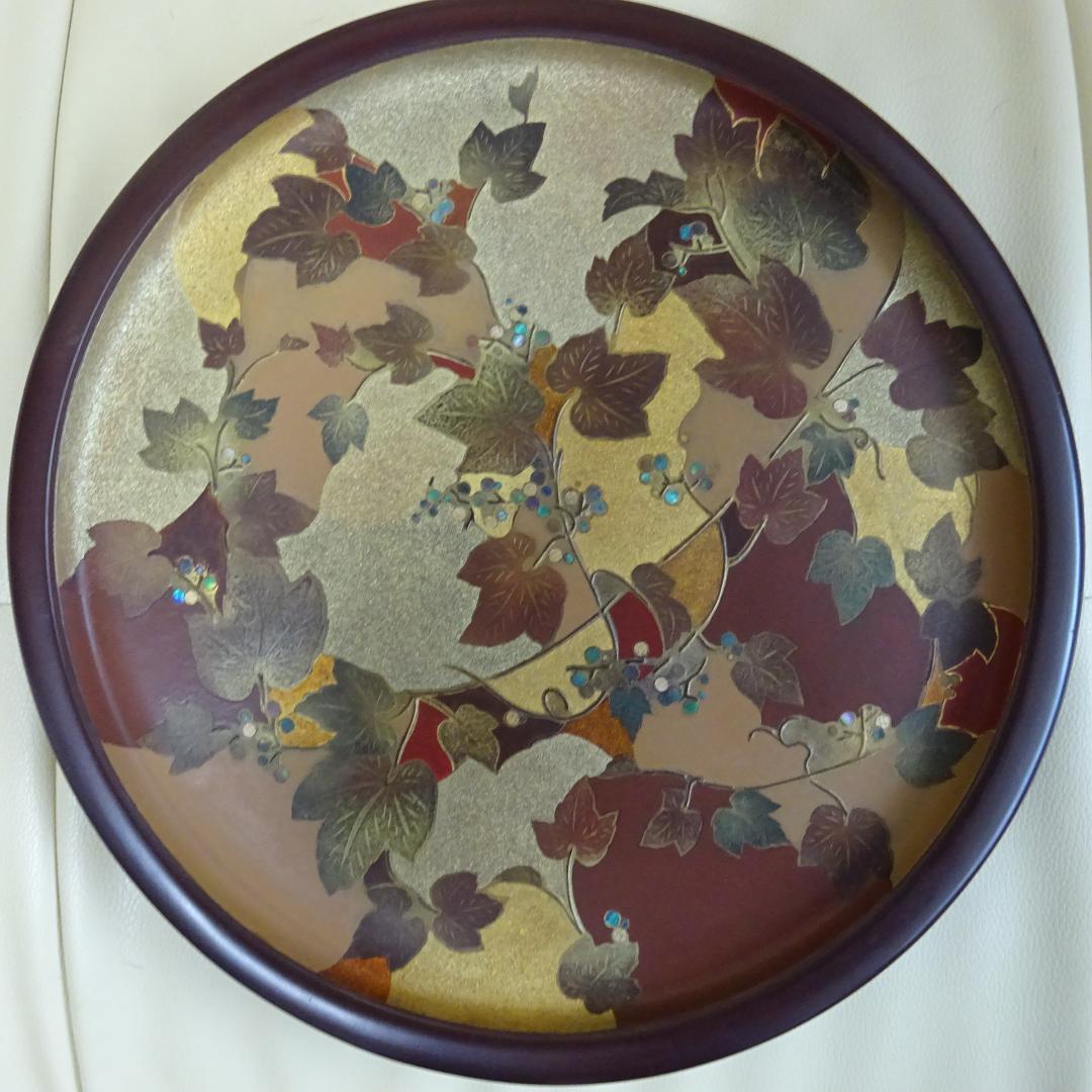 【写真追加】日本工芸会所属の伝統工芸作家、根本曠子先生作の飾り盆