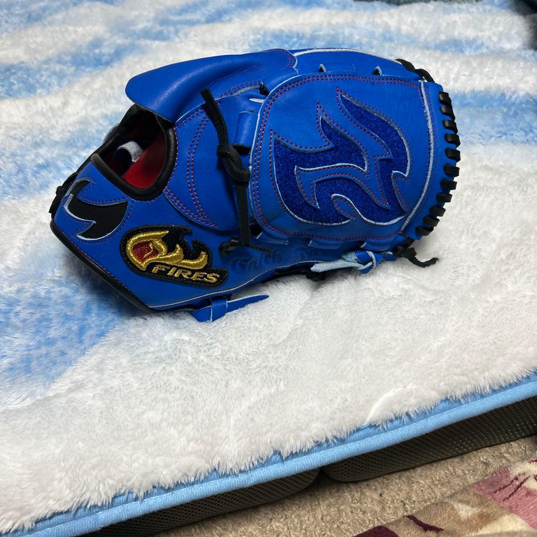 野球 ファイヤーズ 軟式 グローブ 投手用 ピッチャー 右投用 軟式野球