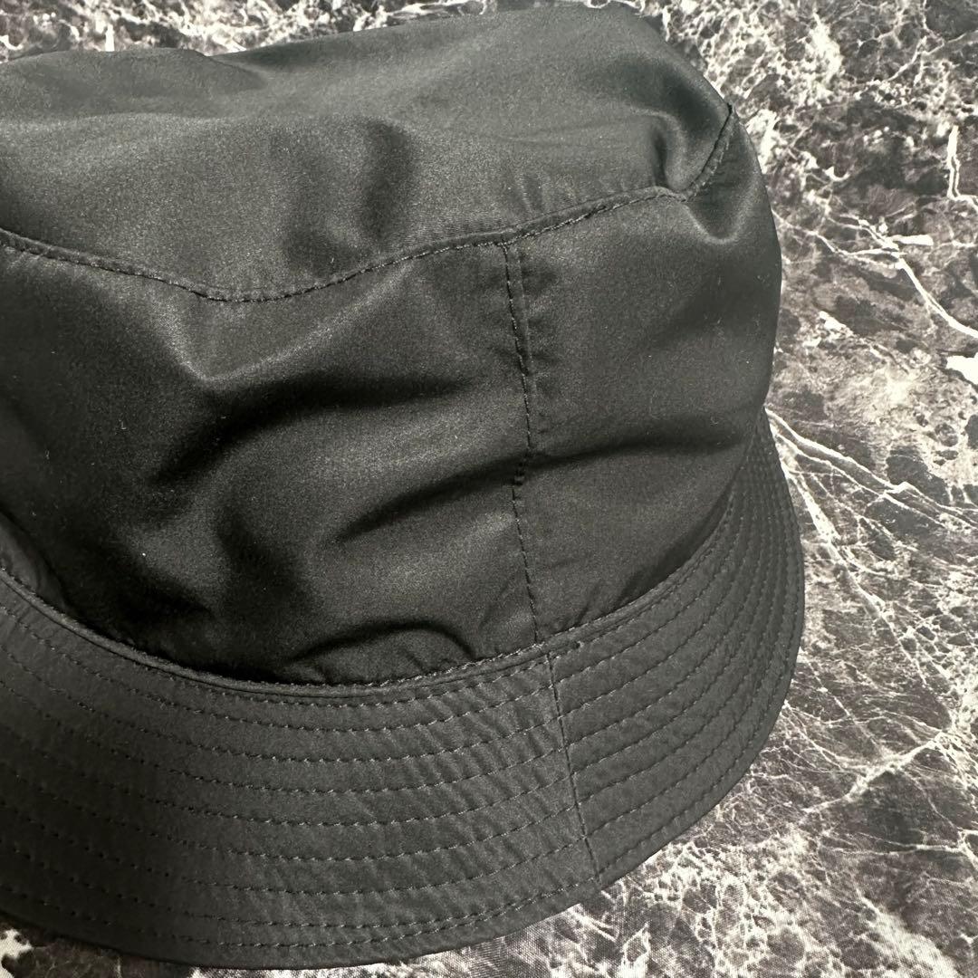 Borsalino【ボルサリーノ】バケットハット　バケハ　ポリエステル　ブラック