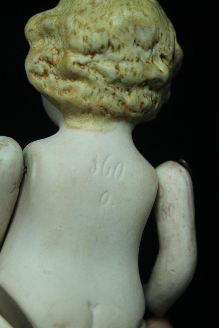 f*f様 ☆オールビスク アンティーク ビスクドール 人形 ドールハウス ミニョ