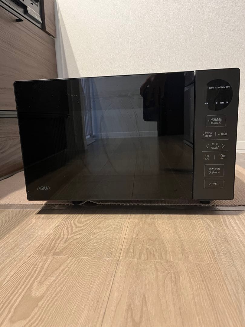 【あーちゃん】AQUA 電子レンジ20LAQM-KF20P(K) 2024