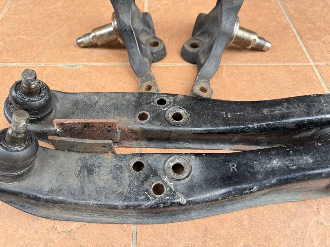 S13 加工ナックル　延長ロアアーム　3UP