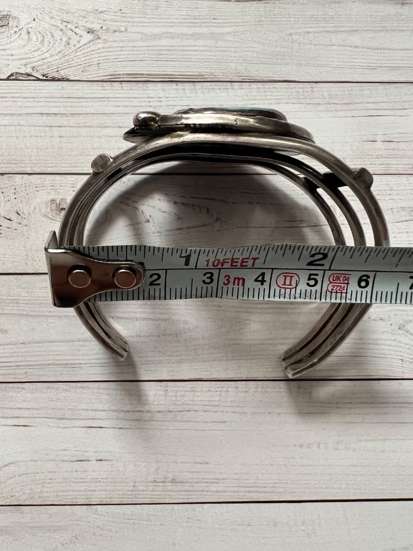 【ナバホ族】ヴィンテージ ターコイズ バングル インディアンジュエリー