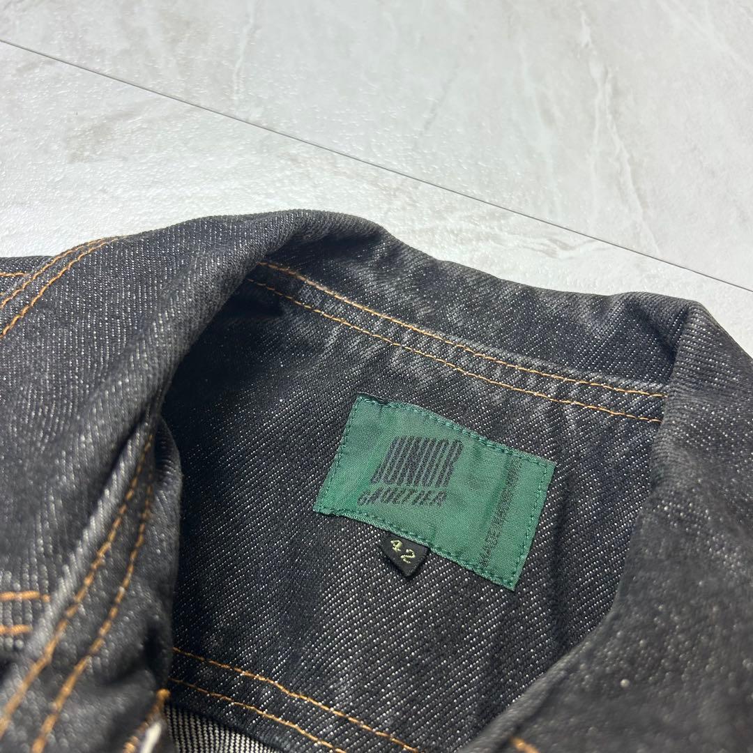 JEAN PAUL GAULTIER レース コルセット デニムジャケット 42