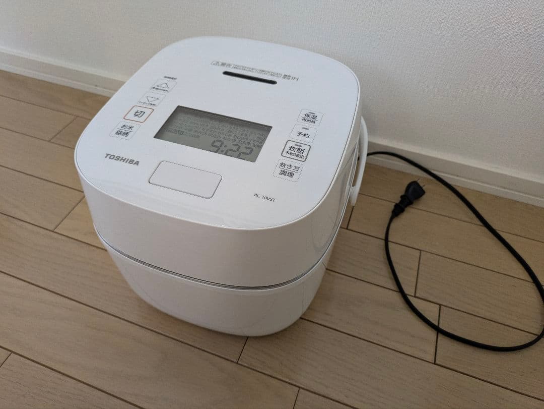 TOSHIBA RC-10VST 炎匠炊き 真空圧力IHジャー炊飯器 2023年