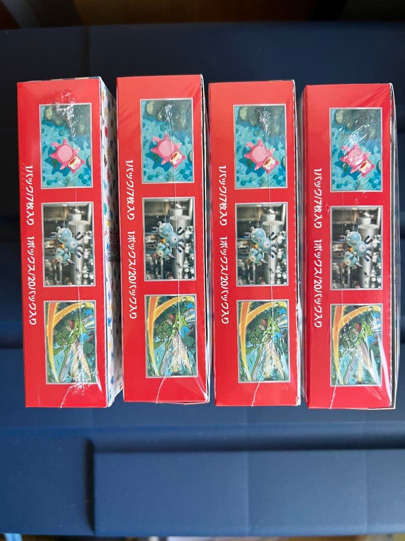 ポケモンカード　151 シュリンク付きBOX 4箱