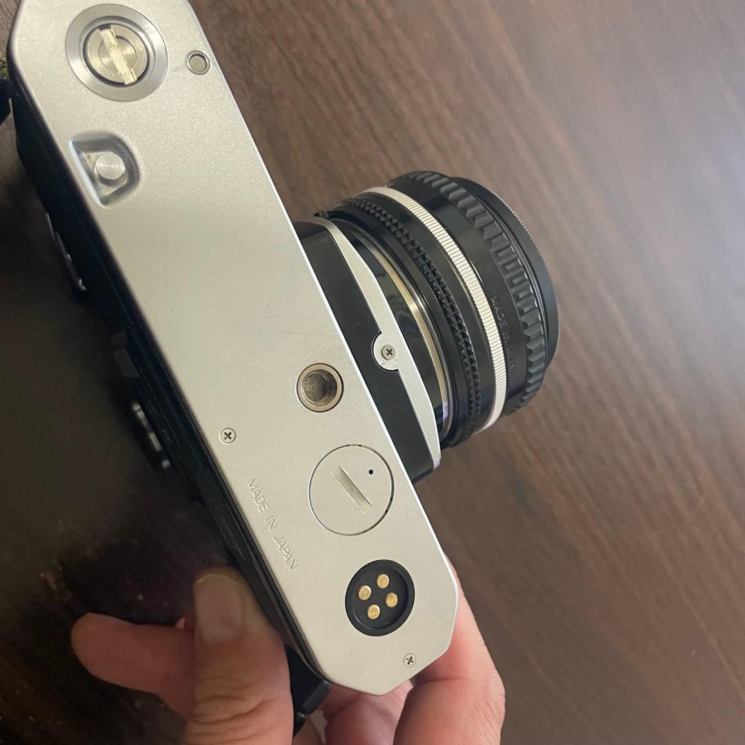 Nikon NewFM2 フィルムカメラ　シルバー NIKKOR 50mm