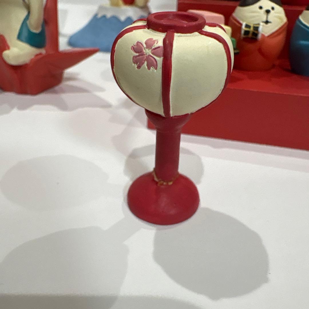 デコレ　コンコンブル　端午の節句とひな祭り　猫の置物セット