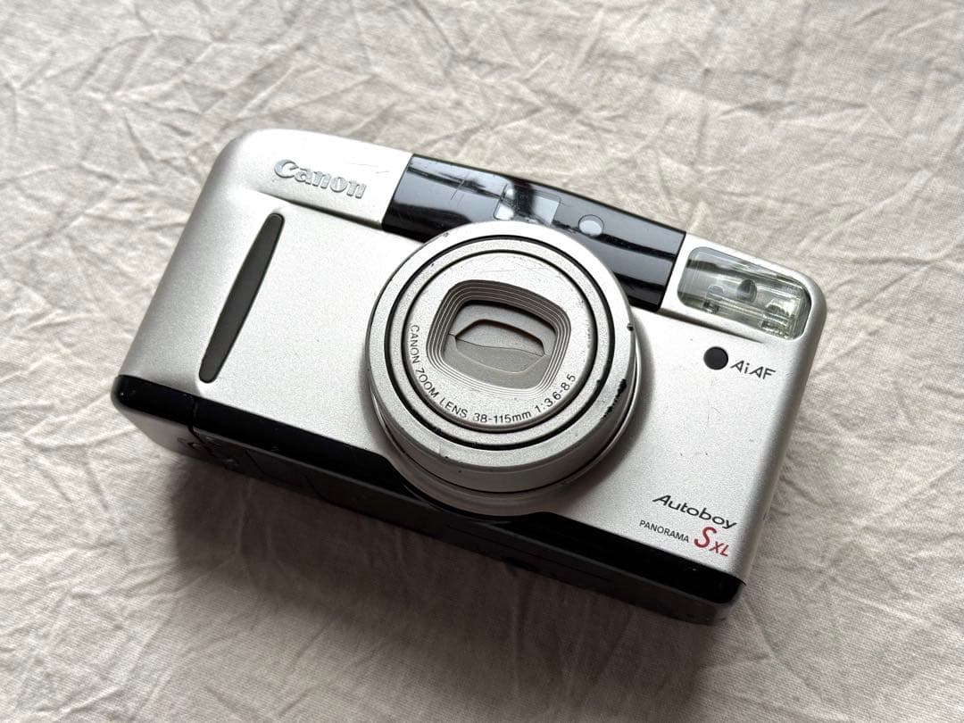 ⌘完動品！ 作例あり、電池付き！ Canon Autoboy S XL⌘